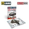 AMMO of Mig Jimenez 6601 How to paint WWII German winter vehicles (Solution book)  Multilingual